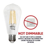 LED lamps with E27 warm white socket 810lm - Image 7