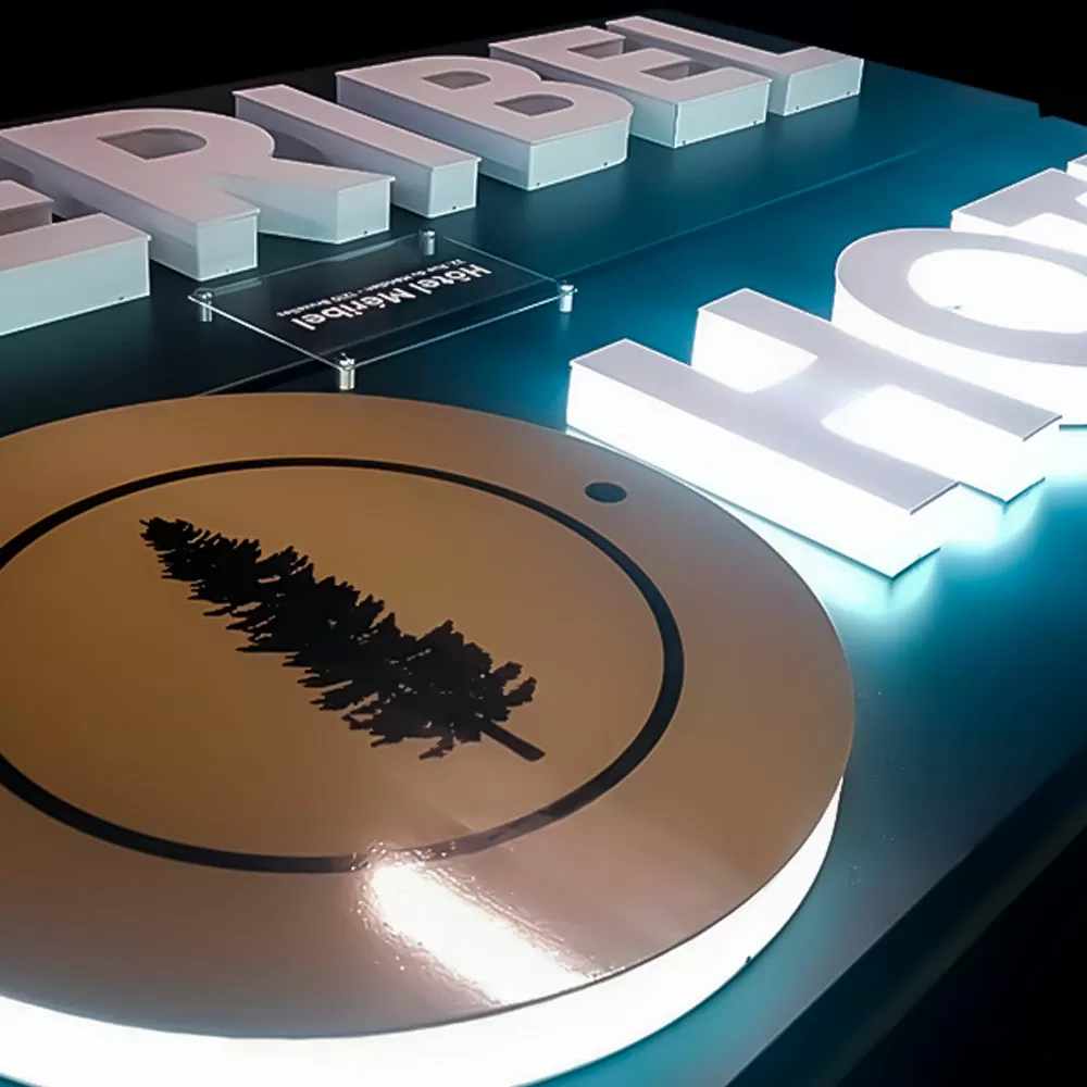Manufacture of illuminated signs - Propixel