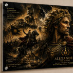 Tableau Horizontal Plexiglas – Alexandre le Grand - gros plan