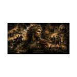 Tableau Horizontal Plexiglas – Alexandre le Grand - white background