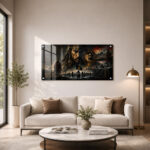 Tableau Horizontal Plexiglas – Kürşat, Ashina & L’Héritage des Steppes