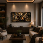 Tableau-Horizontal-Plexiglas-–-Saint-Michel-Archange-Dragon