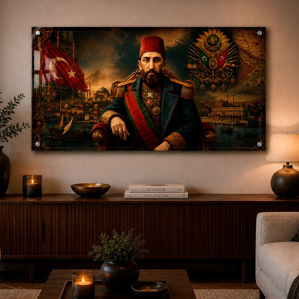 Tableau-Horizontal-Plexiglas-–-Sultan-Abdulhamid-II