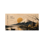Tableau-Japonais-Plexiglas-–-Mont-Fuji-Sakura-background-white